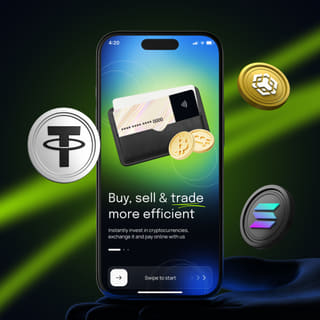 Su un dispositivo mobile è visualizzata la piattaforma di trading Neve Fondivio